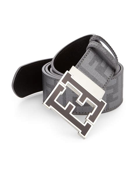 fendi belt men's|fendi men's reversible belt.